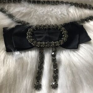 LANVIN Paris‎ authentic necklace Swarovski crystal
